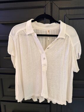 Free People Flowy Blouse